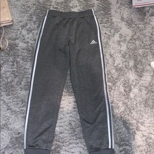 Adidas Boys Joggers Grey
